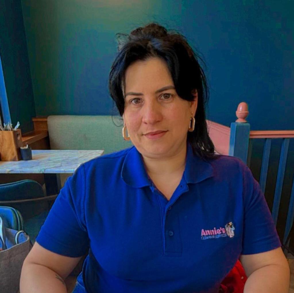 Image of Annie cleaning services in West Sussex
